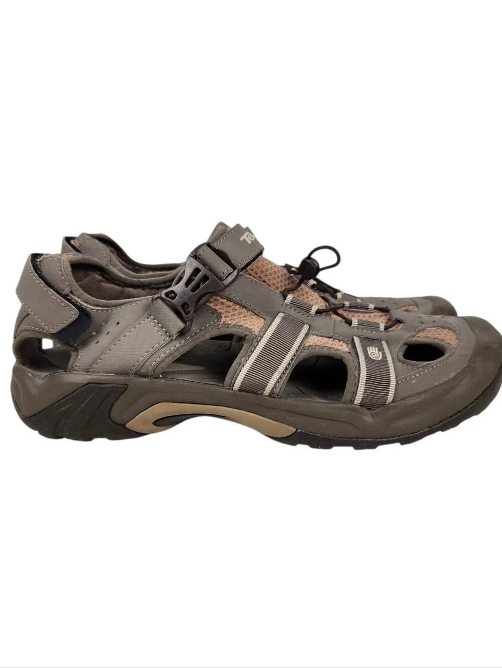 Teva Omnium 2 Waterproof Hybrid Leather Hiking Outdoor Sandals Mens Size 13